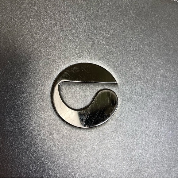 Coperni metallic grey square purse w dustbag - Picture 15 of 17